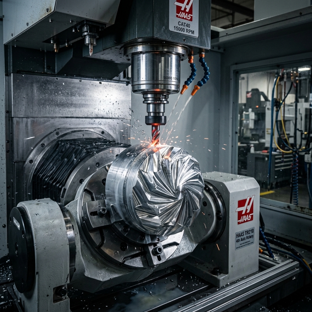 4-Axis U-CAM Precision Machining