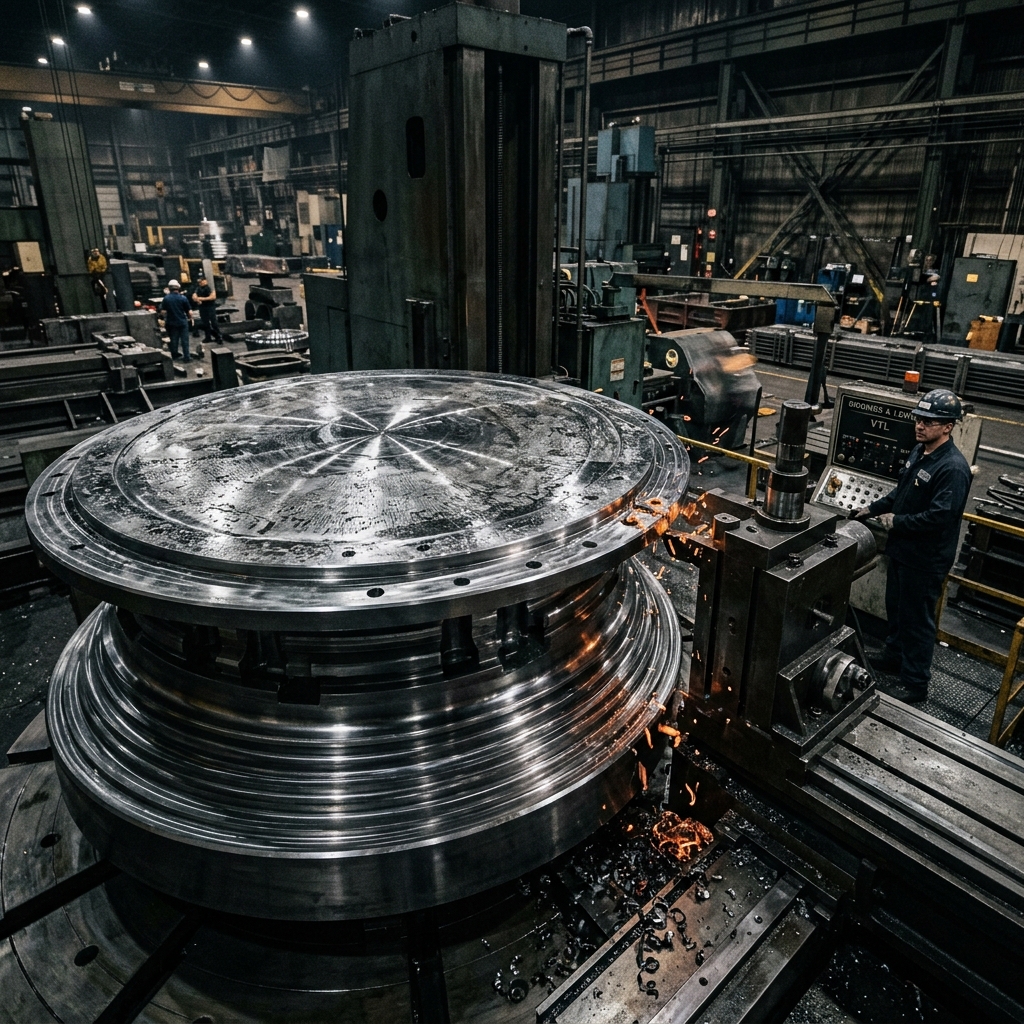Heavy VTL Machined Components