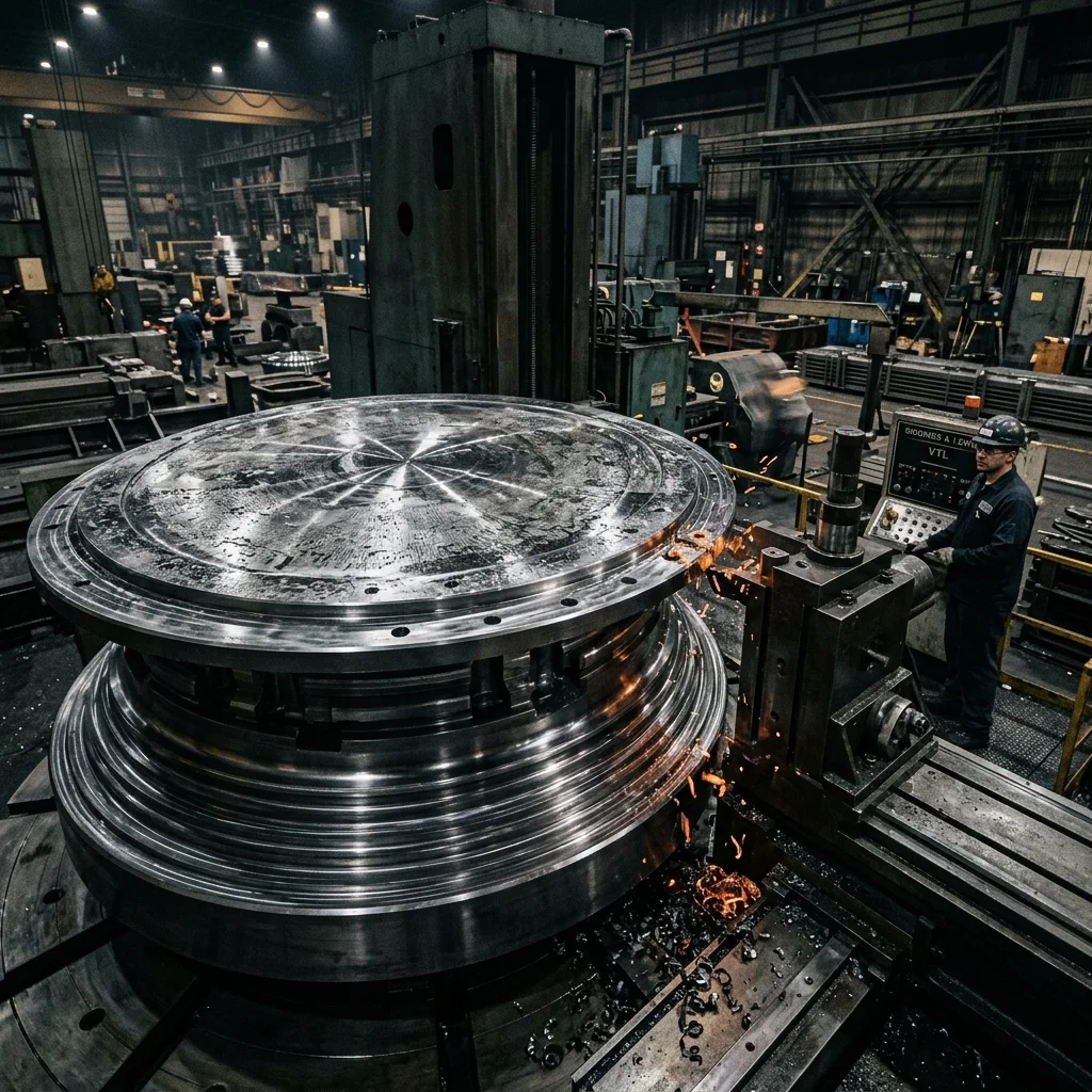 Heavy VTL Machined Components