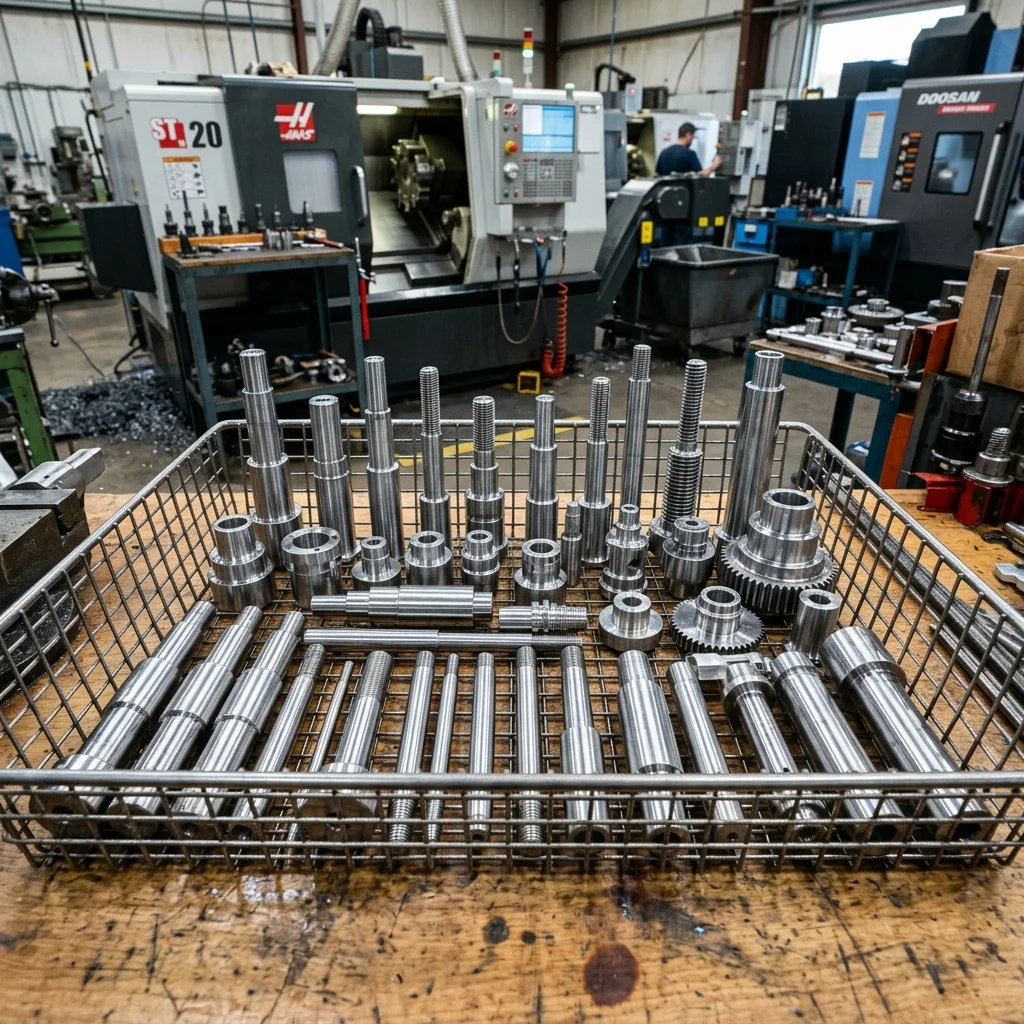 High-Precision Turned Parts
